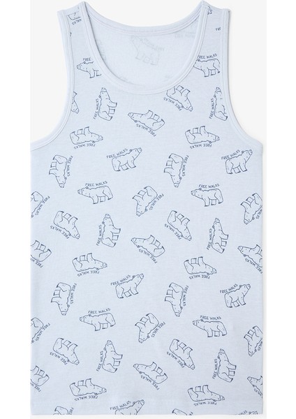 Erkek Çocuk Ayı Desenli 2'li Atlet fiyatları