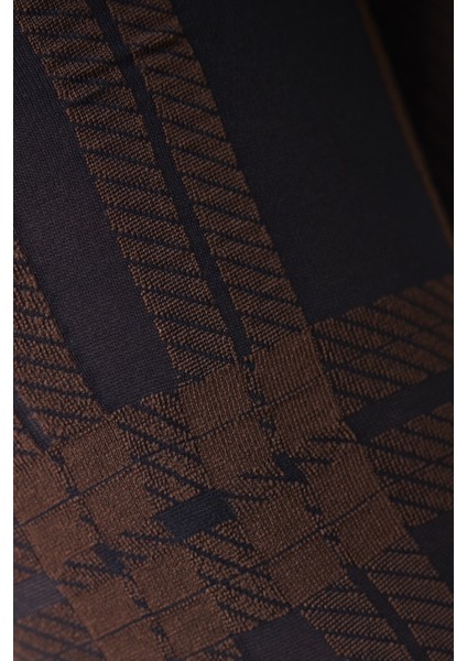 Siyah Retro Plaid Külotlu Çorap fırsatları