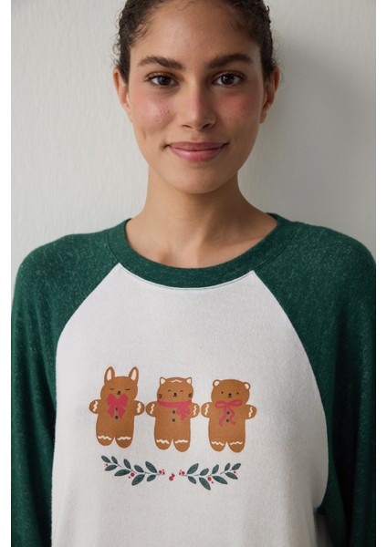 Gingerbread Termal Etkili Pijama Üstü fiyatları
