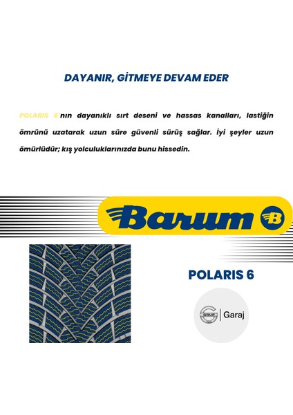 205/55R16 91T Barum Polaris6 - 2024 Kış