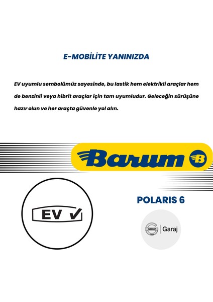 205/55R16 91T Barum Polaris6 - 2024 Kış