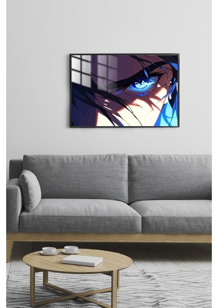 Anime Çerçeveli Metal Poster Tablo