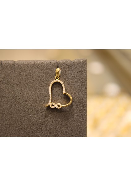 14 Ayar Altın Kalp Kolye Ucu fırsatları