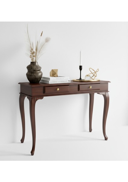 Mobilya 110 cm Masif Çekmeceli Lükens Ceviz Dresuar fiyatları