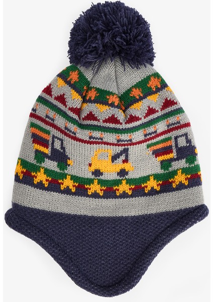 Erkek Çocuk Arabalı Çizgili Bere fiyatları