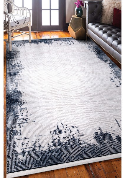 Zara 1007 Serisi Çerçeveli Modern Akrilik Yumuşak Dokuma Salon Mutfak Oturma Yatak Odası Halısı