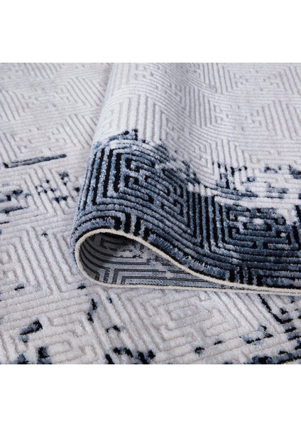 Zara 1007 Serisi Çerçeveli Modern Akrilik Yumuşak Dokuma Salon Mutfak Oturma Yatak Odası Halısı modelleri