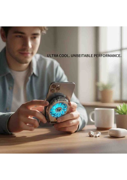 Akıllı Telefon Soğutucu – Ultra Hızlı Soğutma, Sessiz Fan ve Oyun Performans Cihazı