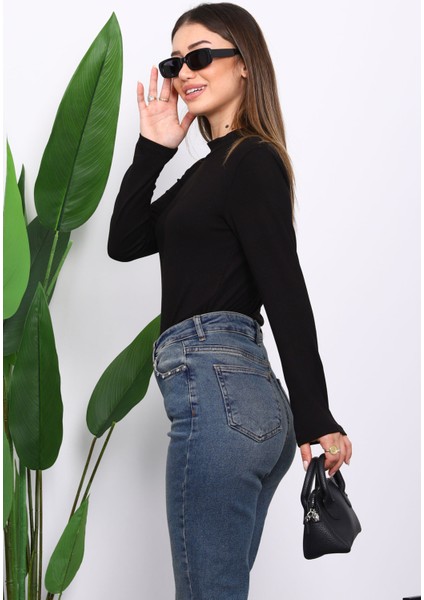 Siyah Parmak Geçme Detaylı Body modelleri