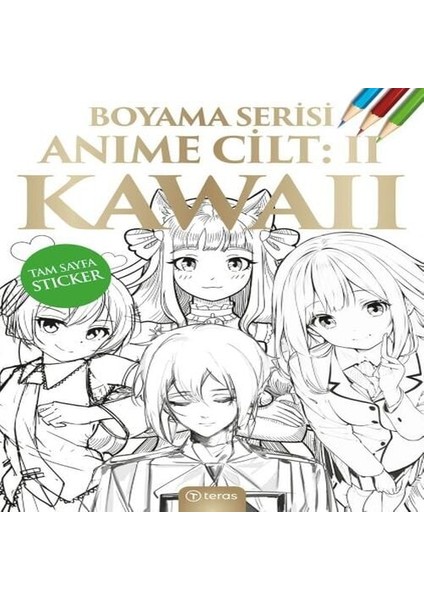 Anime Boyama Cilt Iı: Kawaii