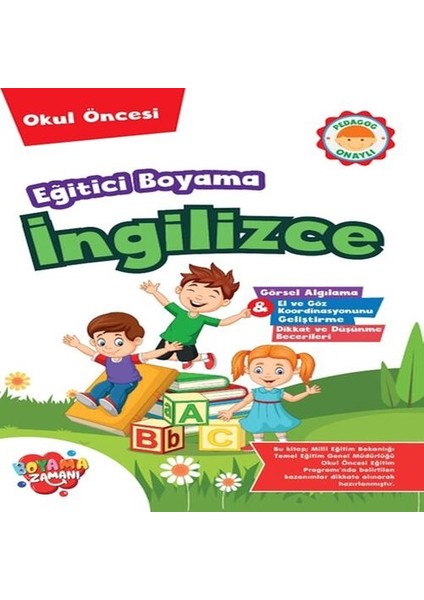 Eğitici Boyama - Ingilizce