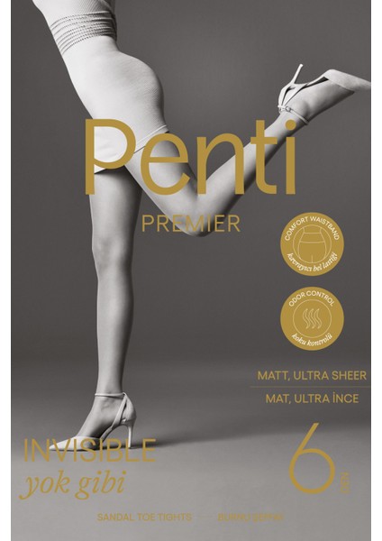 Premier Invisible Effect Külotlu Çorap fırsatları