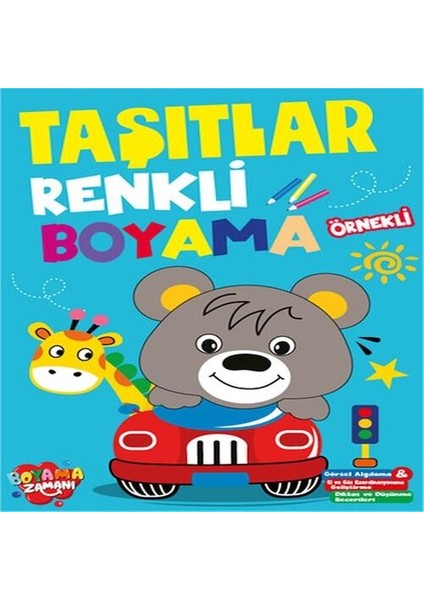 Renkli Boyama Taşıtlar