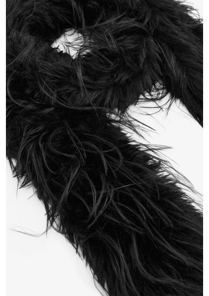 Siyah Gemma Yumuşak Dokulu Atkı fiyatları