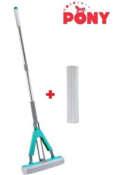 Pratik Mop Takımı Yüksek Su Emme Gücü ve Hijyenik Sıkma Özelliği ile fiyatları