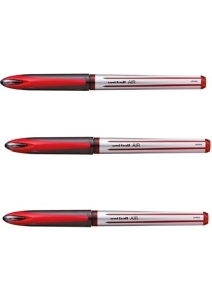 Uni Ball 0.7 UBA-188-L Aır Roller Kalem Kırmızı 3 Adet