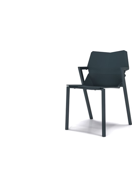 Hoka Plastik Sandalye Kolay Istiflenebilir Rahat Oturum Antrasit Basit Temizlenebilir fiyatları