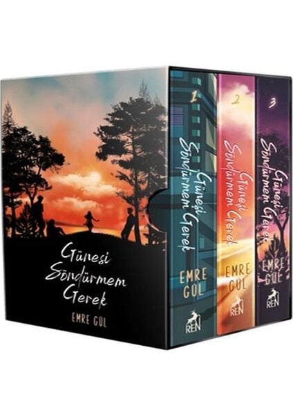 Güneşi Söndürmem Gerek Cep Boy (Kutulu Set)