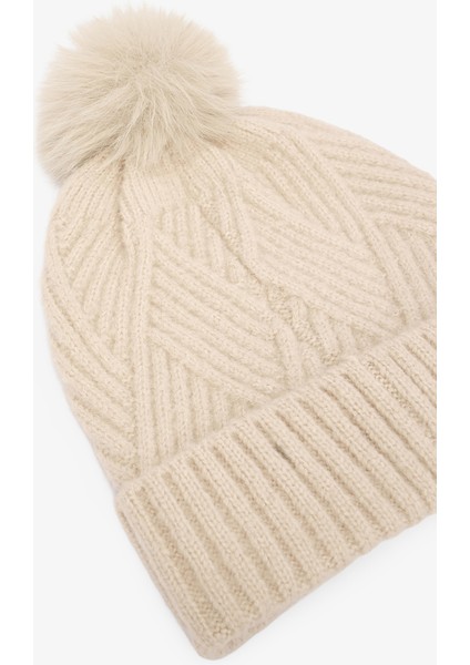 Ekru Luisa Ponponlu Bere fiyatları