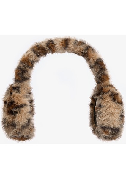 Leopar Desenli Alda Yumuşak Dokulu Kulaklık