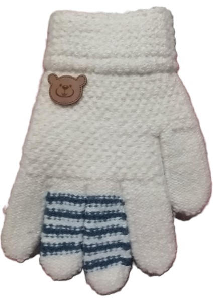 Erkek Çocuk Anaokulu Örme Eldiven 3-7 Yaş modelleri