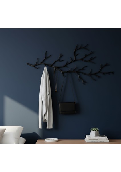 Farklı Desenli Siyah Metal Duvar Askısı | Modern & Tarz Ev Aksesuarları indirimleri