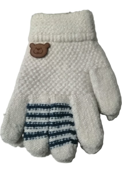 Erkek Çocuk Anaokulu Örme Eldiven 3-7 Yaş indirimleri