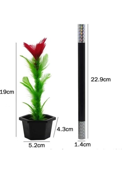 Çiçek Çıkaran Sihirli Çubuk Sihirli Çiçek Sihirbazlık Oyunu modelleri