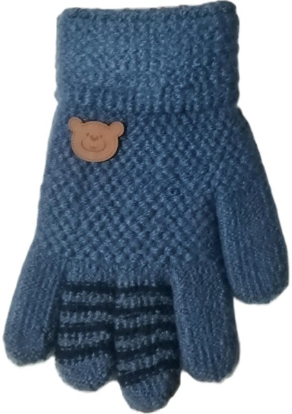 Erkek Çocuk Anaokulu Örme Eldiven 3-7 Yaş modelleri