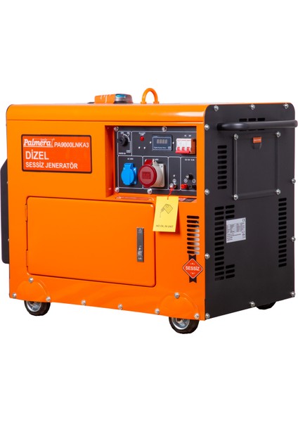PA9000LNKA3 Eur5 Jeneratör 8,1 Kva Dizel Marşlı Ats Uyumlu fiyatları