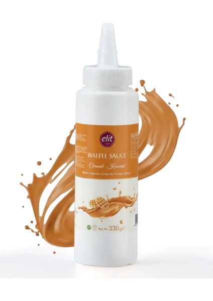 Waffle Krep Pankek Karamel Sos 330 gr Glutensiz