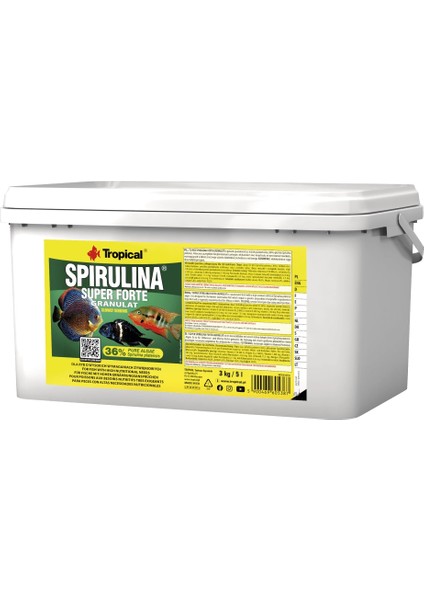 Super Spirulina Forte Gran 500 gr Açık fiyatları