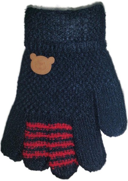 Erkek Çocuk Anaokulu Örme Eldiven 3-7 Yaş modelleri