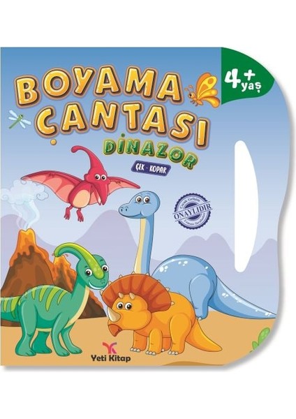 Boyama Çantası - Dinazor