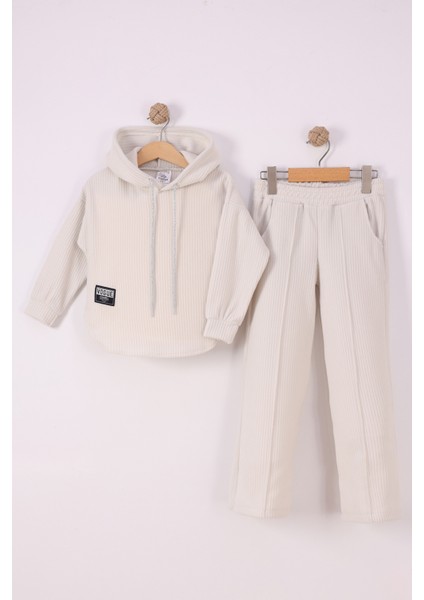 Kız Çocuk Sim Ipli Vogue Fitilli Polar Takım