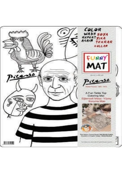Funny Mat - Pıcasso 30 x 40 cm