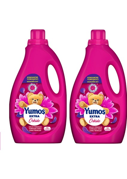 Extra Konsantre Çamaşır Yumuşatıcısı Orkide 105 Yıkama 2520ML X2 fiyatları