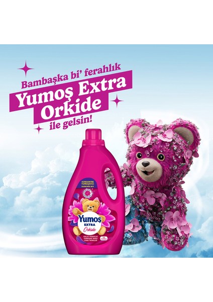 Extra Konsantre Çamaşır Yumuşatıcısı Orkide 105 Yıkama 2520ML X2 modelleri