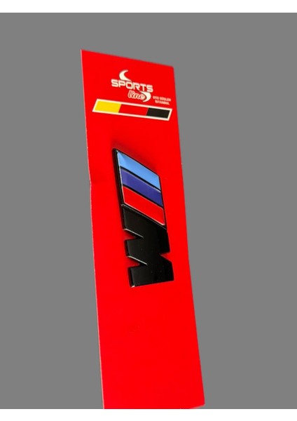 M Metal Arka Bagaj Yazısı 8,5cm Siyah fiyatları
