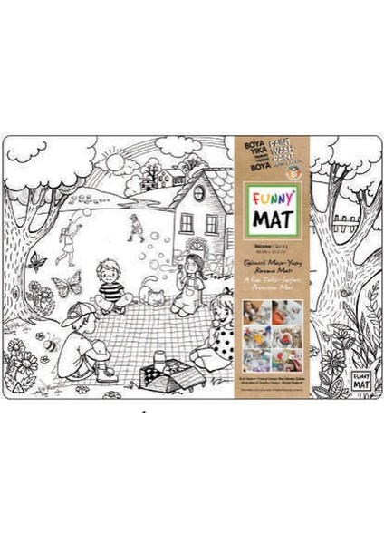 Funny Mat - Ilkbahar 33,5 x 48 cm