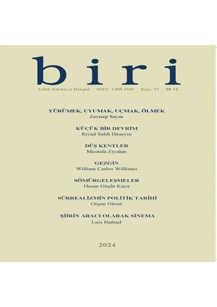 Biri Dergisi 2024, Sayı: 17