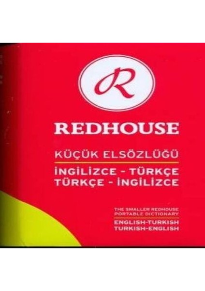 Redhouse Küçük Elsözlüğü Ingilizce Türkçe Türkçe Ingilizce (RS-009)
