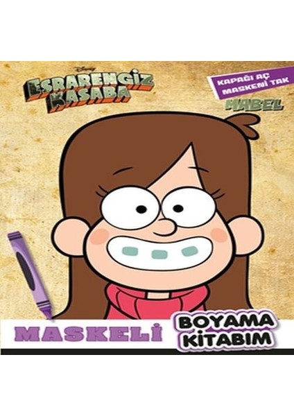 Maskeli Boyama Kitabım Mabel - Engiz Kasaba
