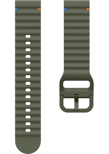 Huawei Watch Gt 6/gt 6 Pro 46 mm Uyumlu Ip Detaylı Dalga Tasarımlı Silikon Kordon 22MM Android Kayış fırsatları