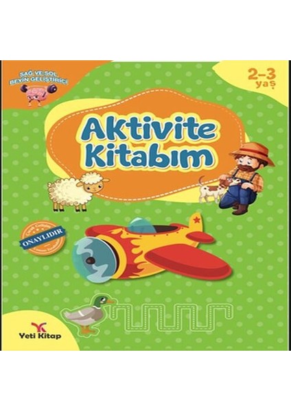 2-3 Yaş Aktivite Kitabı