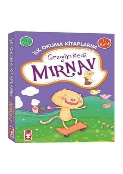 Gezgin Kedi Mırnav - Ilk Okuma Larım Set (10 Takım)