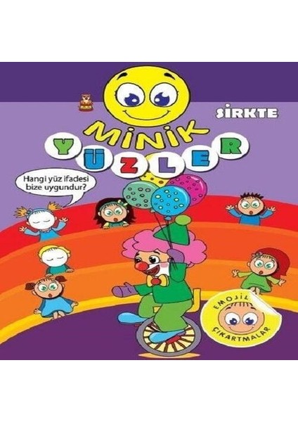 Minik Yüzler - Sirkte - Emojilerle Çıkartmalar