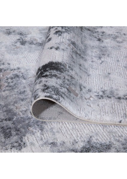Zara 1009 Gri Modern Akrilik Yumuşak Dokuma Salon Mutfak Oturma Yatak Odası Halısı modelleri