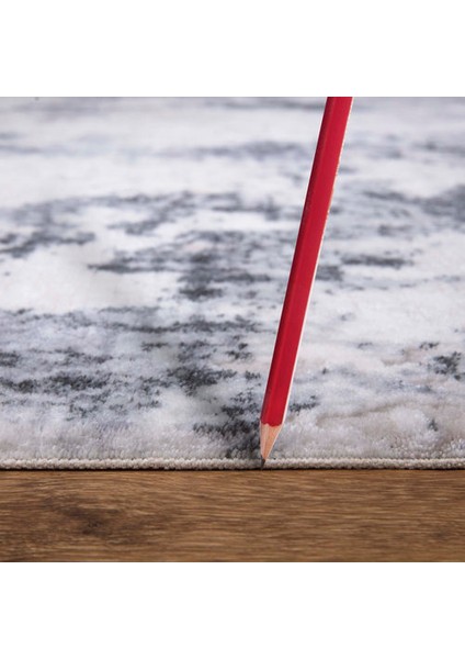 Zara 1009 Gri Modern Akrilik Yumuşak Dokuma Salon Mutfak Oturma Yatak Odası Halısı fırsatları