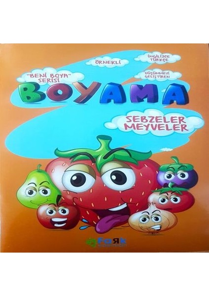 Beni Boya Serisi - Sebzeler Meyveler